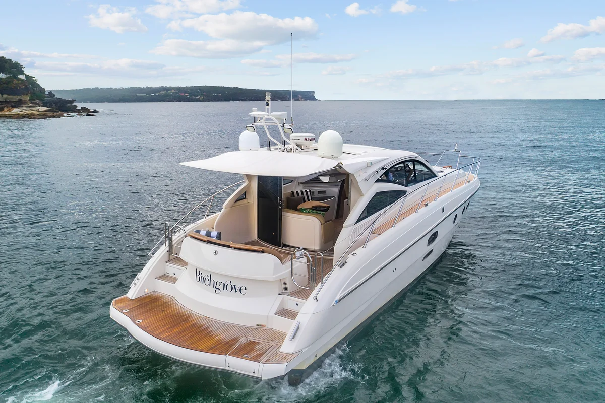 Birchgrove — Motor Yacht for hire on Sydney Harbour