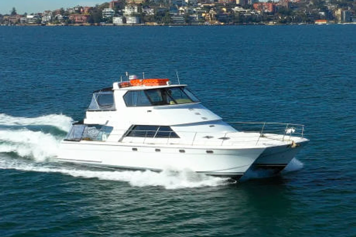 Yarranabbe — Motor Yacht for hire on Sydney Harbour